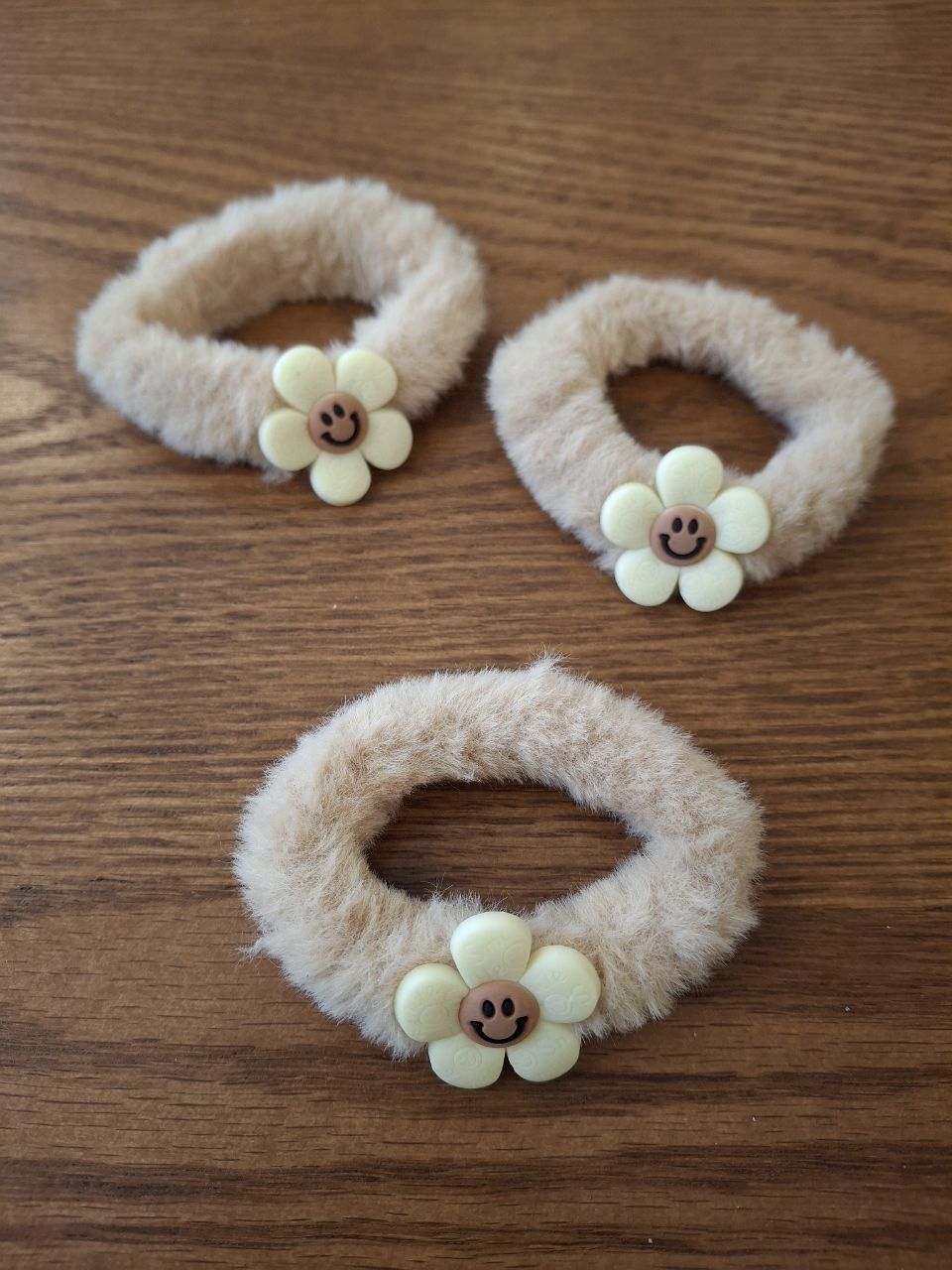 کشموی خزدار پولیسی کرم مدل گل