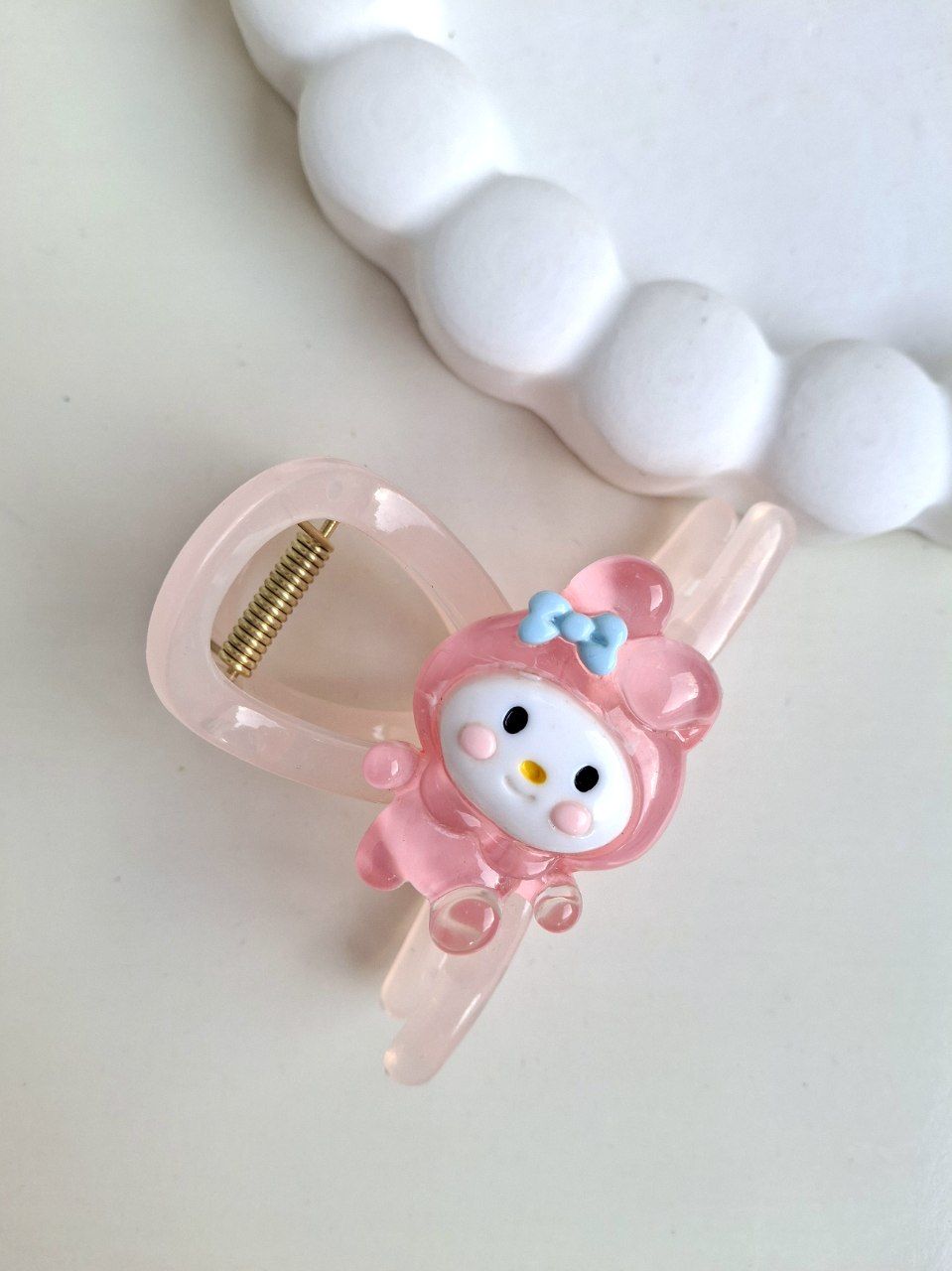 کلیپس بچگانه صورتی